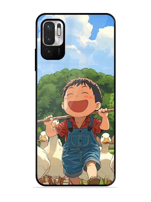 Duck Parade Glossy Soft Edge Case for Xiaomi Redmi Note 10T (5G) Chachhi