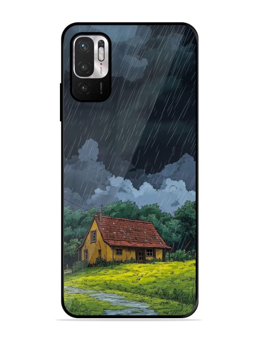 Rainy Day Retreat Glossy Soft Edge Case for Xiaomi Redmi Note 10T (5G) Chachhi