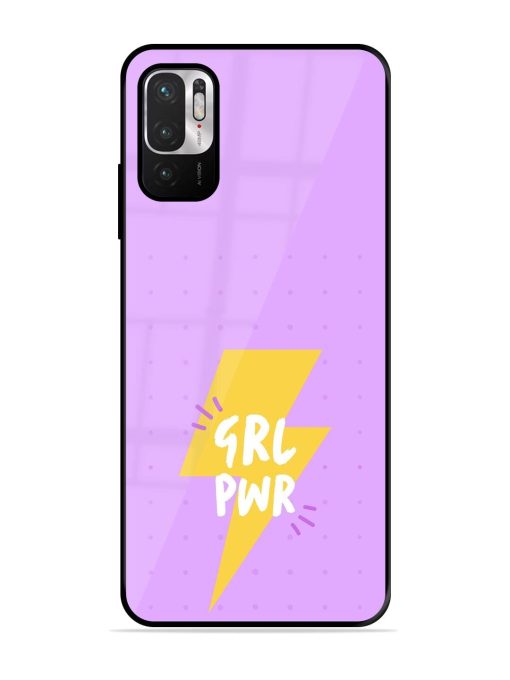 Girl Power Spark Glossy Soft Edge Case for Xiaomi Redmi Note 10T (5G) Chachhi