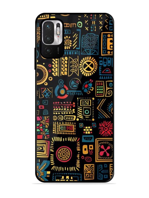 Tribal Tapestry Glossy Soft Edge Case for Xiaomi Redmi Note 10T (5G) Chachhi