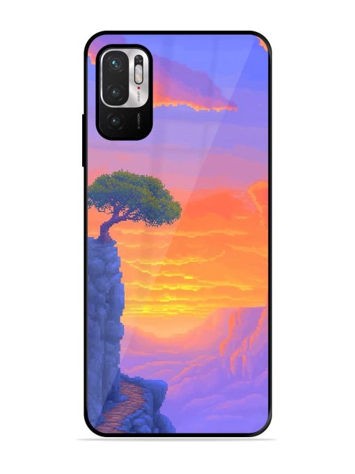 Cliffside Solitude Glossy Soft Edge Case for Xiaomi Redmi Note 10T (5G) Chachhi