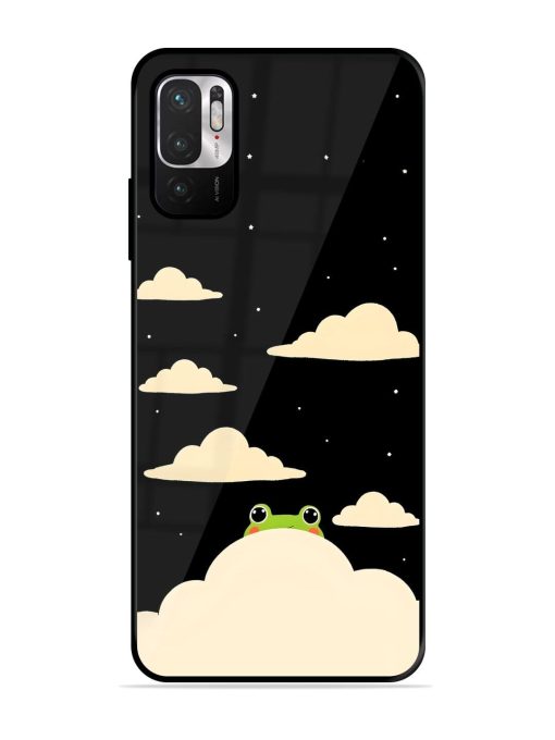 Froggy Night Sky Glossy Soft Edge Case for Xiaomi Redmi Note 10T (5G) Chachhi