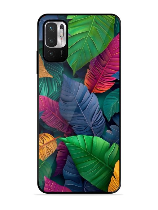 Tropical Tapestry Glossy Soft Edge Case for Xiaomi Redmi Note 10T (5G) Chachhi