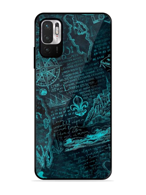 Nautical Notebook Glossy Soft Edge Case for Xiaomi Redmi Note 10T (5G) Chachhi