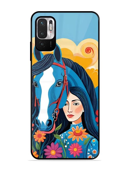 Equine Enchantment Glossy Soft Edge Case for Xiaomi Redmi Note 10T (5G) Chachhi