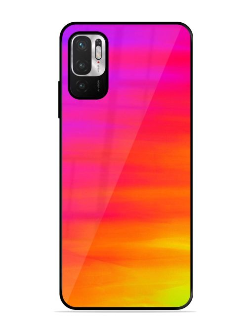 Neon Horizon Glossy Soft Edge Case for Xiaomi Redmi Note 10T (5G) Chachhi