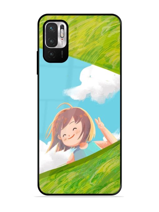 I'M On My Way Glossy Soft Edge Case for Xiaomi Redmi Note 10T (5G) Chachhi