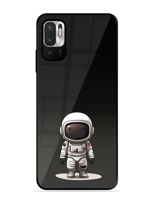 Neon Astronaut Glossy Soft Edge Case for Xiaomi Redmi Note 10T (5G) Chachhi