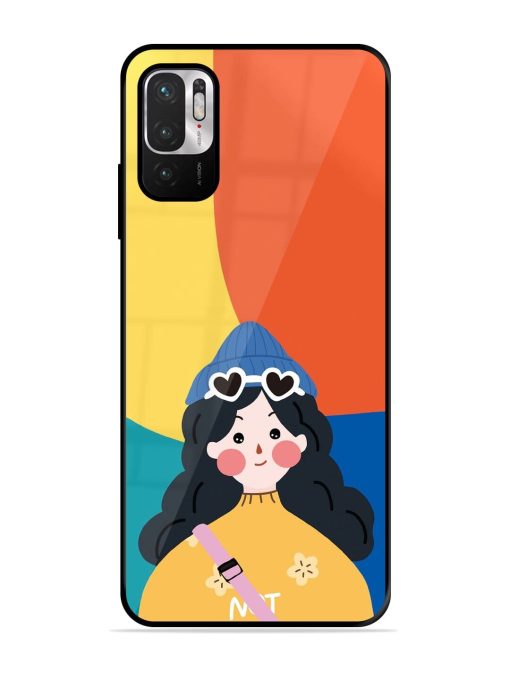 Colorful Vibes Glossy Soft Edge Case for Xiaomi Redmi Note 10T (5G) Chachhi