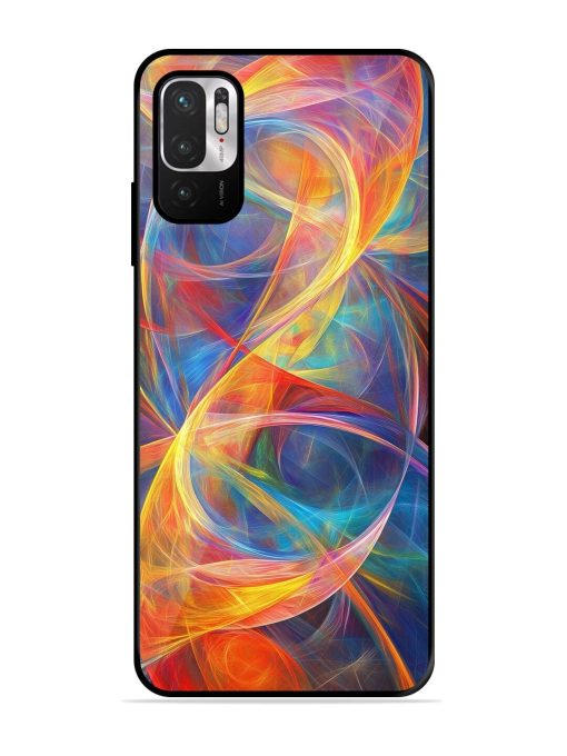 Cosmic Currents Glossy Soft Edge Case for Xiaomi Redmi Note 10T (5G) Chachhi