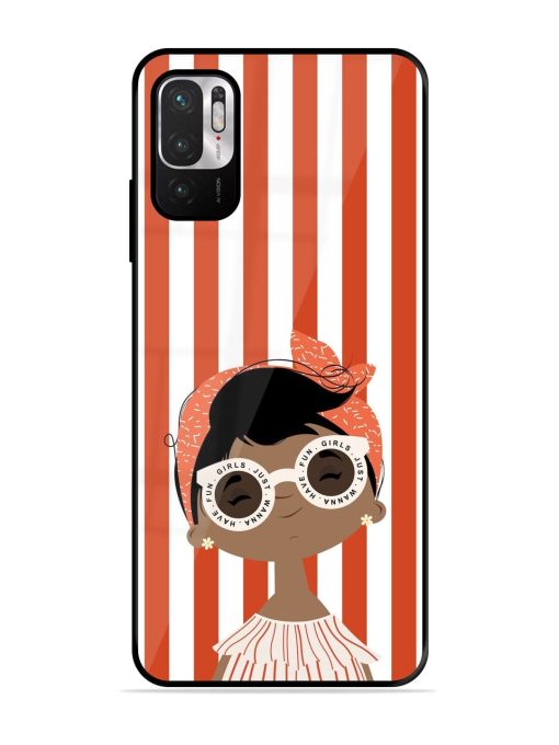 Girls Just Wanna Have Fun Glossy Soft Edge Case for Xiaomi Redmi Note 10T (5G) Chachhi