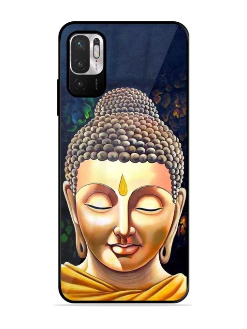 Buddha Face Glossy Soft Edge Case for Xiaomi Redmi Note 10T (5G) Chachhi