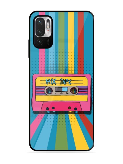 Retro Cassette Tapes Glossy Soft Edge Case for Xiaomi Redmi Note 10T (5G) Chachhi