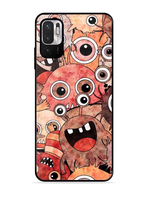 Monster Mash Glossy Soft Edge Case for Xiaomi Redmi Note 10T (5G)