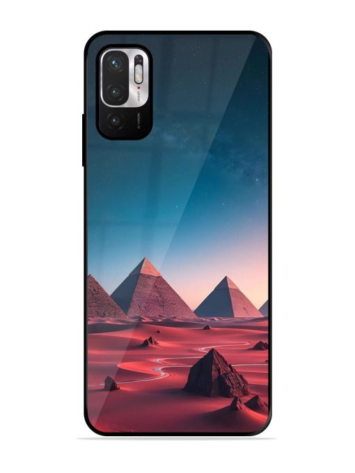 Ancient Wonders Sky Glossy Soft Edge Case for Xiaomi Redmi Note 10T (5G) Chachhi