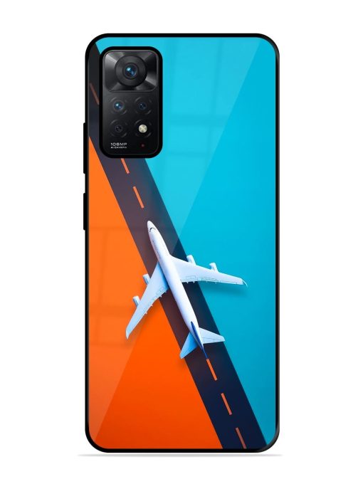 Skyward Bound Glossy Soft Edge Case for Xiaomi Redmi Note 11 Chachhi