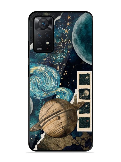 Celestial Tapestry Glossy Soft Edge Case for Xiaomi Redmi Note 11 Chachhi