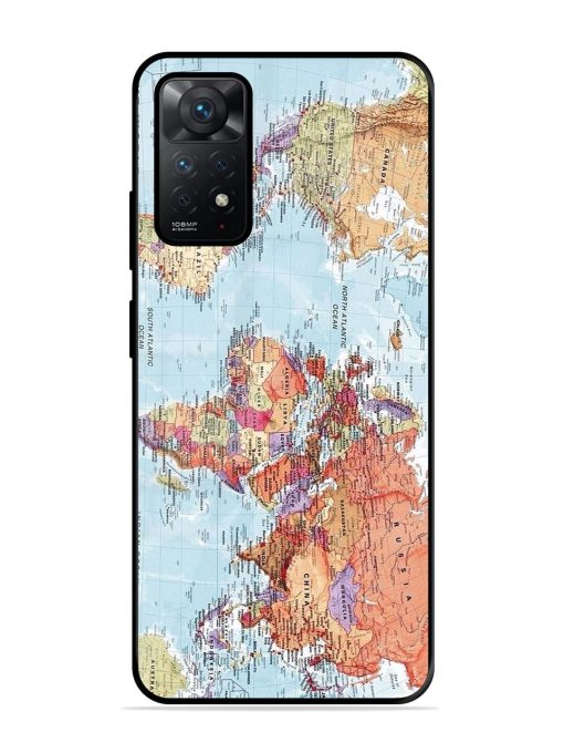 Our Blue Marble Glossy Soft Edge Case for Xiaomi Redmi Note 11 Chachhi