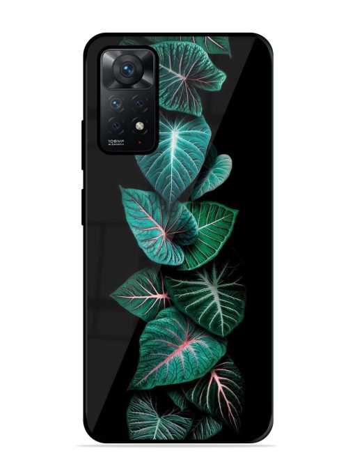 Emerald Elegance Glossy Soft Edge Case for Xiaomi Redmi Note 11 Chachhi