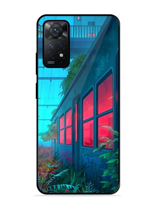 Urban Jungle Glossy Soft Edge Case for Xiaomi Redmi Note 11 Chachhi