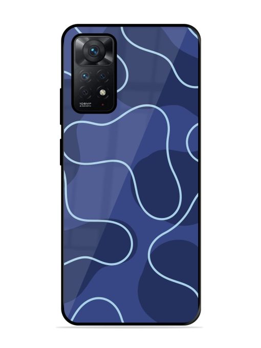 Midnight Maze Glossy Soft Edge Case for Xiaomi Redmi Note 11 Chachhi