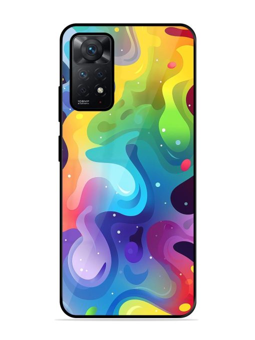 Rainbow River Glossy Soft Edge Case for Xiaomi Redmi Note 11 Chachhi