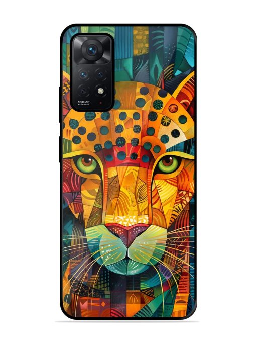 Mosaic Majesty Glossy Soft Edge Case for Xiaomi Redmi Note 11 Chachhi