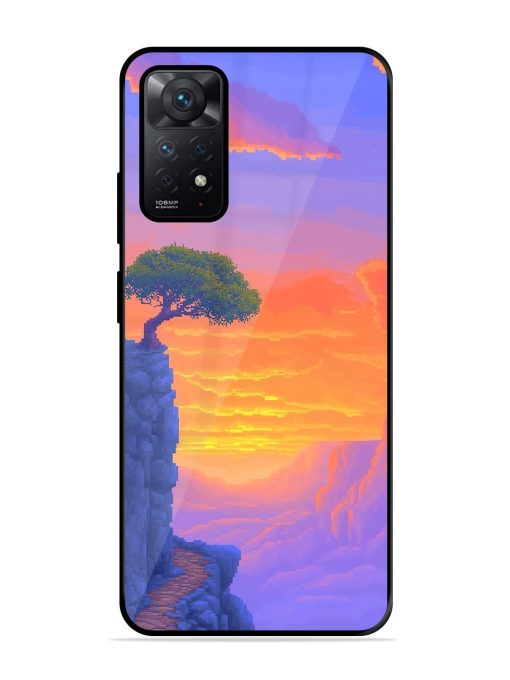 Cliffside Solitude Glossy Soft Edge Case for Xiaomi Redmi Note 11 Chachhi