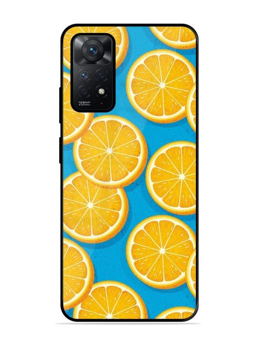 Citrus Symphony Glossy Soft Edge Case for Xiaomi Redmi Note 11 Chachhi