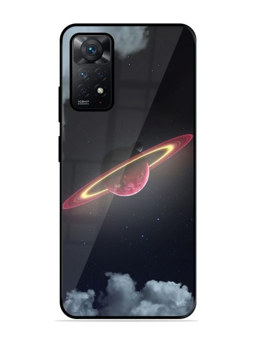 Cosmic Ballet Glossy Soft Edge Case for Xiaomi Redmi Note 11 Chachhi