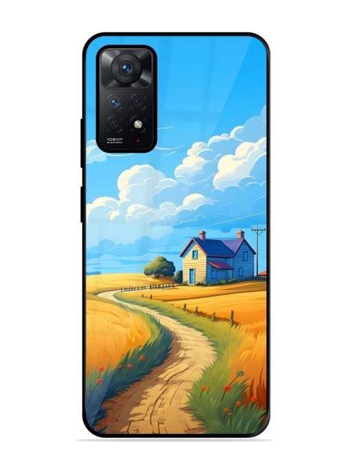 Countryside Cottage Glossy Soft Edge Case for Xiaomi Redmi Note 11 Chachhi