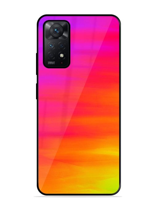 Neon Horizon Glossy Soft Edge Case for Xiaomi Redmi Note 11 Chachhi