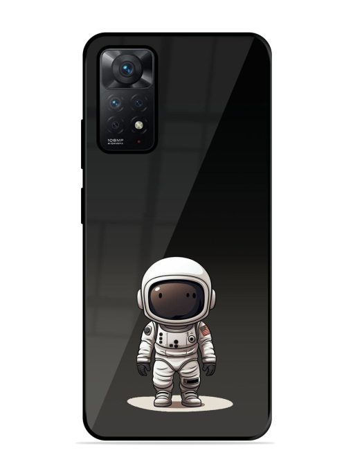 Neon Astronaut Glossy Soft Edge Case for Xiaomi Redmi Note 11