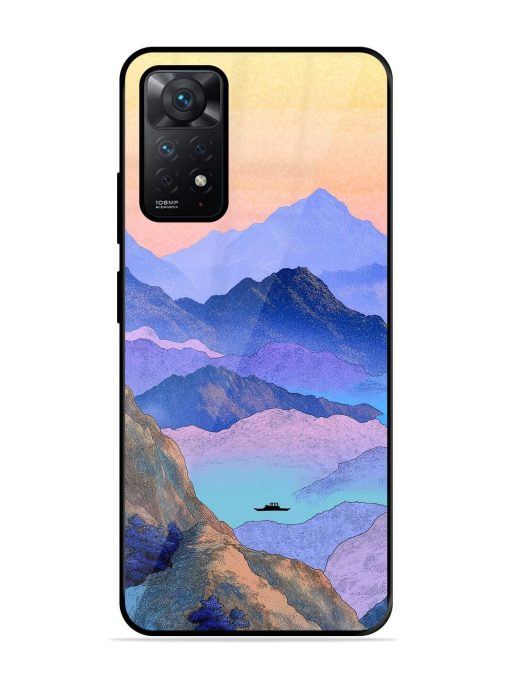 Mountain Mist Glossy Soft Edge Case for Xiaomi Redmi Note 11 Chachhi