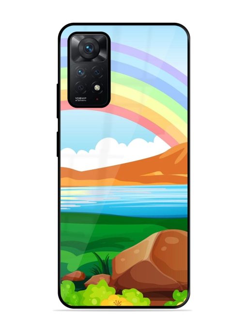 Rainbow Over The Lake Glossy Soft Edge Case for Xiaomi Redmi Note 11 Chachhi