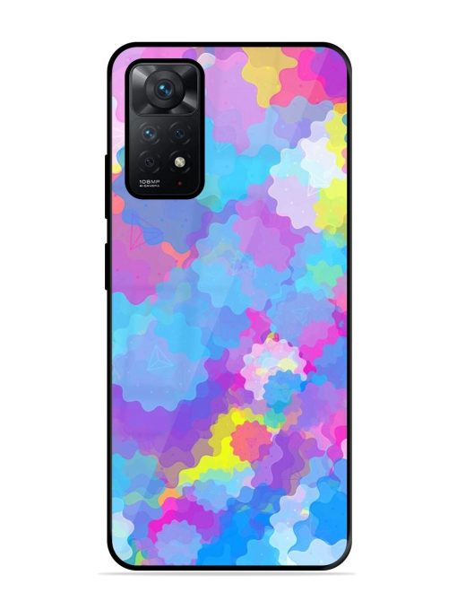 Psychedelic Cloud Burst Glossy Soft Edge Case for Xiaomi Redmi Note 11