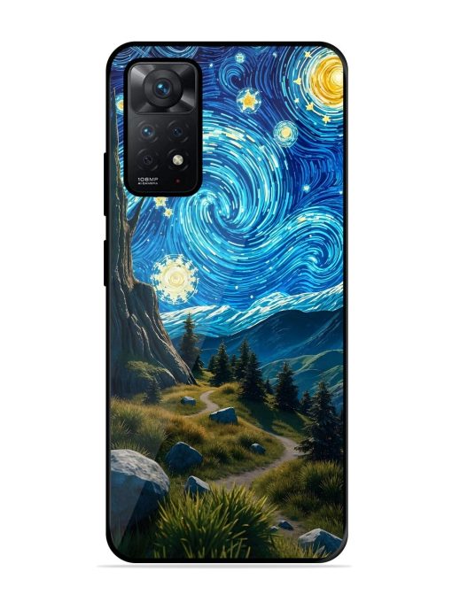 Starry Night In The Shire Glossy Soft Edge Case for Xiaomi Redmi Note 11 Chachhi