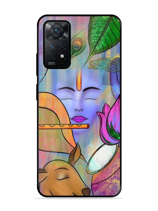 Divine Serenity Glossy Soft Edge Case for Xiaomi Redmi Note 11 Pro (4G) Chachhi