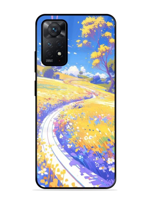 Vibrant Spring Meadow Glossy Soft Edge Case for Xiaomi Redmi Note 11 Pro (5G) Chachhi