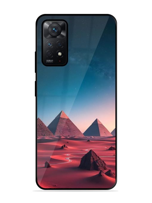 Ancient Wonders Sky Glossy Soft Edge Case for Xiaomi Redmi Note 11 Pro (5G) Chachhi