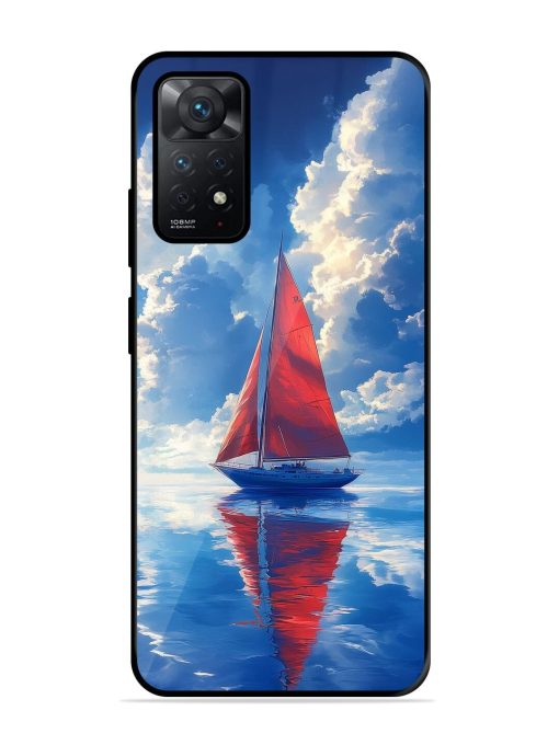 Crimson Sails Glossy Soft Edge Case for Xiaomi Redmi Note 11 Pro Plus (5G)