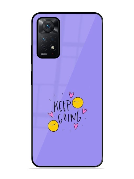 Smiling Through It All Glossy Soft Edge Case for Xiaomi Redmi Note 11S Chachhi