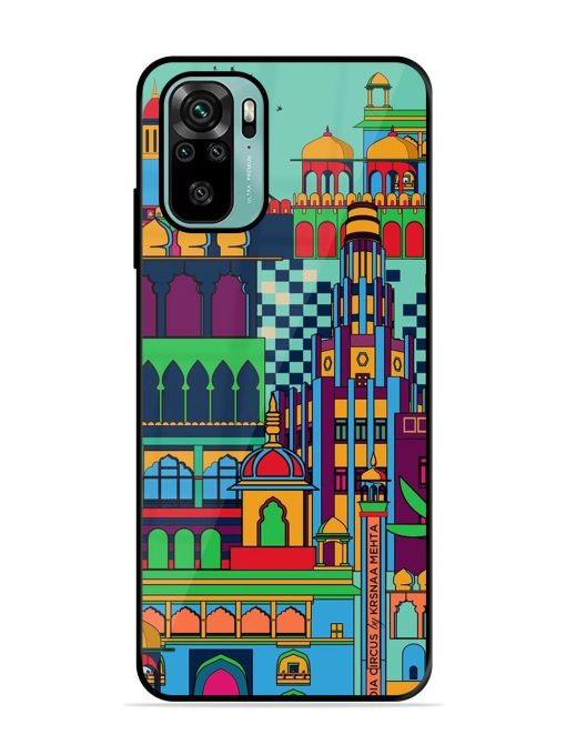 Indian Tapestry Glossy Soft Edge Case for Xiaomi Redmi Note 11 Se