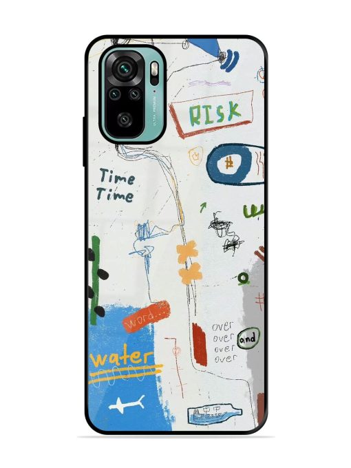 Mind Map Madness Glossy Soft Edge Case for Xiaomi Redmi Note 11 Se Chachhi