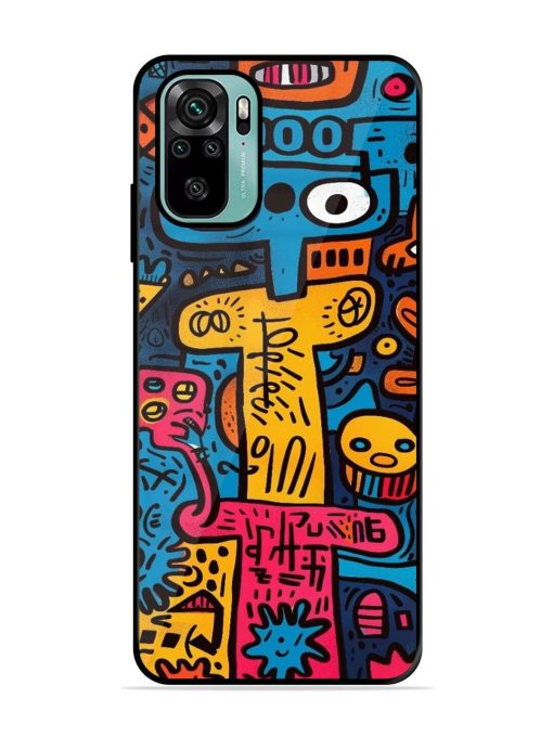 Doodletopia Glossy Soft Edge Case for Xiaomi Redmi Note 11 Se Chachhi