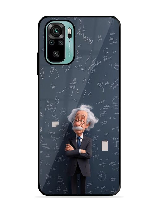 Albert Einstein Glossy Soft Edge Case for Xiaomi Redmi Note 11 Se Chachhi