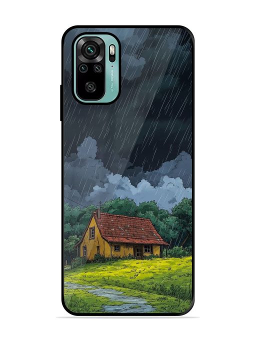 Rainy Day Retreat Glossy Soft Edge Case for Xiaomi Redmi Note 11 Se Chachhi