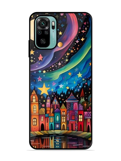 Starlit Village Glossy Soft Edge Case for Xiaomi Redmi Note 11 Se Chachhi