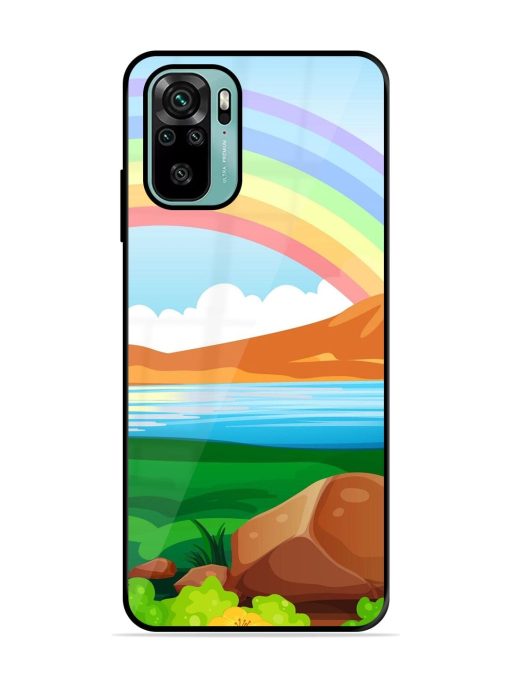 Rainbow Over The Lake Glossy Soft Edge Case for Xiaomi Redmi Note 11 Se