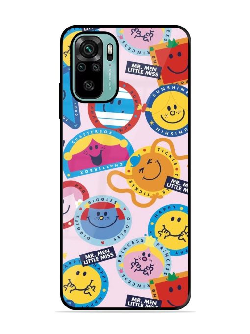 Whimsical Mr. Men & Little Miss Glossy Soft Edge Case for Xiaomi Redmi Note 11 Se Chachhi